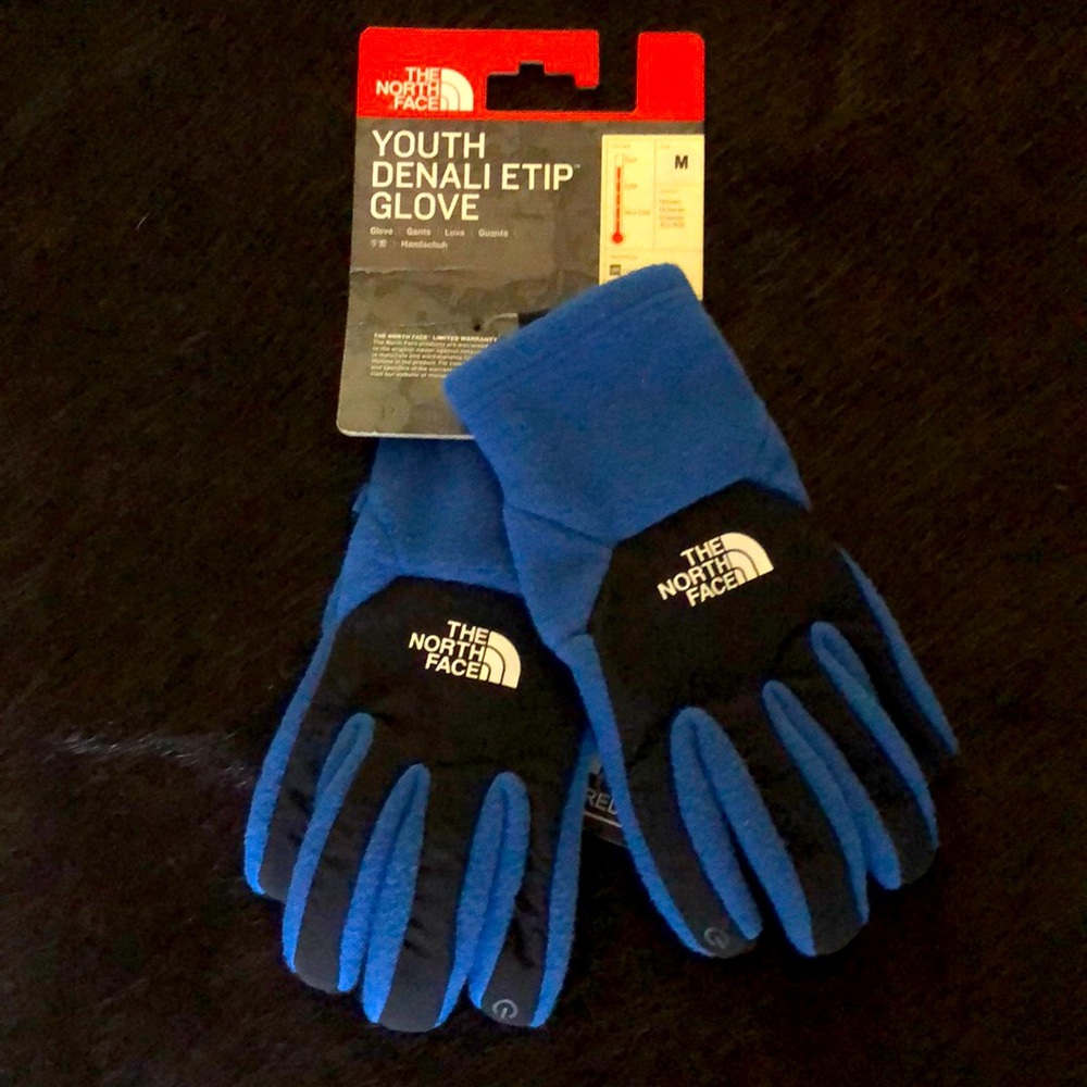 North Face Youth Denali Etip Gloves